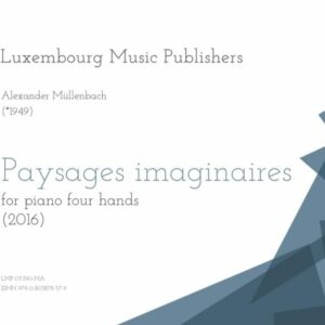 Paysages imaginaires for piano four hands