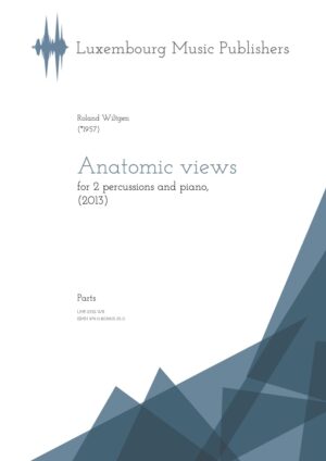 Anatomic views for 2 percussions and piano, parts A3